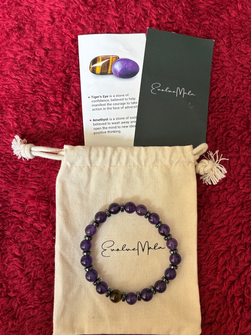 Evolve Mala stone bracelet